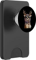 Häkelgarn Rentier Weihnachten Weihnachtsmann Oma quadratisch PopSockets PopWallet für MagSafe