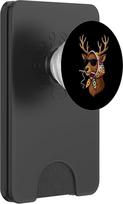 Häkelgarn Rentier Weihnachten Weihnachtsmann Oma quadratisch PopSockets PopWallet für MagSafe