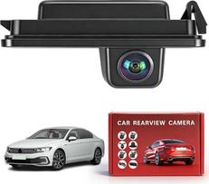 HD 1080P automobilio atbulinės eigos kameros pakeitimas VW Polo 2004-2026 VW Golf 4 5 6 Skoda Superb 2008-2014, 170 laipsnių plataus kampo automobilinė naktinio matymo atbulinės eigos kamera Vandeniui atspari stovėjimo kamera