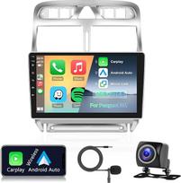 Hodozzy 8 branduolių automobilinis radijas 4GB + 64GB Peugeot 307 307CC 307SW 2002-2013 Android 9 colių IPS ekrano navigacija su Carplay Android Car Mirror Link Dvigubas DIN automobilinis radijas Bluetooth DSP WiFi FM RDS kamera