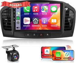 Hodozzy Carplay automobilinis radijas Opel Insignia 2008-2013/Buick Regal 2009-2013 Android automobilinis radijas su navigacija, 9 colių jutiklinis ekranas su Android Car/WiFi/GPS/RDS/FM/Bluetooth 5.0/USB