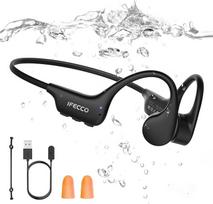 IFECCO ausinės Plaukimo kaulų garso ausinės "Bluetooth 6.0", IP68 vandeniui atsparios atviros ausinės su MP3 grotuvu ir 8GB atmintimi, povandeninės sportinės ausinės plaukimui, bėgimui, važiavimui dviračiu, banglenčių sportui