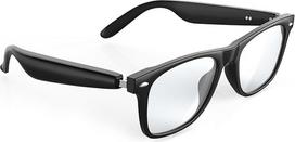 Išmanieji akiniai Kopfhörer, Schutzbrille mit Bluetooth-Lautsprecher, UV-Schutz & Blaulichtfilter, Sprachsteuerung, für Innen- und Außenbereich（Schwarz）