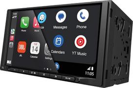 JBL Legend 700 2 DIN automobilinis radijas su ekranu, "CarPlay Android Car", laisvų rankų įranga, "Bluetooth", 7 colių jutiklinis ekranas, USB/AUX FM/MW, 6 kanalų 4V stiprintuvo išėjimai su žemų dažnių valdymu