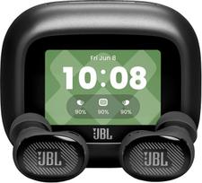 JBL Live Buds 4, Kabellose Noise-Cancelling-Ohrhörer, Hi-Res Audio, Smart Charging Case, Bluetooth, 40 Std. Akkulaufzeit, IP55 wasserdicht, Schwarz