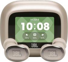 JBL Live Buds 4, Kabellose Noise-Cancelling-Ohrhörer, Hi-Res Audio, Smart Charging Case, Bluetooth, 40 Std. Akkulaufzeit, IP55 wasserdicht, Champagner