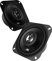 JBL Stage1 41F 2 kanalų automobilinių garsiakalbių rinkinys iš "Harman Kardon" - 125 vatų galios automobilinės dėžės 25 vatų RMS - 2 dalių automobilinė HiFi JBL dėžė Didelė 10 cm / 100 mm / 4 colių juoda