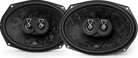 JBL Stage3 Gen2 968MF 6 x 9 colių 3 kanalų koaksialinis automobilinis garsiakalbis be grotelių, 80 W RMS ir 640 W maksimali galia, 4 omų varža, optinio pluošto membrana su PEI aukštų dažnių garsiakalbiu giliems bosams ir automobilio garso sistemai atnauji