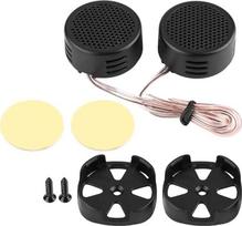 Juodi 5A automobilio garsiakalbiai Garso 1,38 colio 12 V 500 W mini automobilio garsiakalbis Garso garsiakalbis 98 dB garsiakalbis automobilio garsiakalbis (2 vnt.)