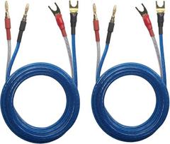 KK YB-ZB 1 poros rinkinys (4 "Spade Plug", 4 "Banana Plug") HIFI OFC garsiakalbio laidas, "Spade Plug" ir "Banana" tipo kištukas 1,5 m (4,92 pėdos)/3 m (9,84 pėdos)/5 m (16 pėdų) (1,5 m)