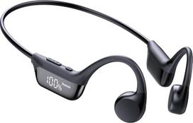 Knochenschall Kopfhörer, Bluetooth 6.0 Open Ear Kopfhörer mit 12 Stunden Spielzeit, LED-Anzeige, IPX7 wasserdichte Schweißfeste Sportkopfhörer Kopfhörer Kopfhörer für Fitness/Radfahren/Fahren/Laufen