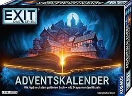 KOSMOS 681951 EXIT Žaidimų advento kalendorius: Išskirtinis "Amazon" leidinys, pabėgimo kambario žaidimas prieš Kalėdas, 24 jaudinantys galvosūkiai iš 10 metų.