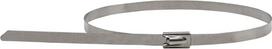 KS Tools 115.1591 Nerūdijančio plieno rutuliniai kabelių raiščiai, 4,6x200 mm