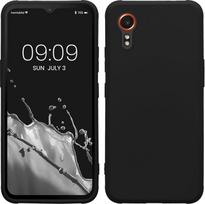 kwmobile "Samsung Galaxy Xcover7" mobiliojo telefono dėklas - TPU dėklas - belaidis įkrovimas - apsauginis dangtelis, juodos spalvos