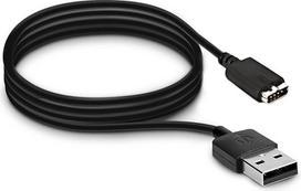 kwmobile USB įkrovimo kabelis, skirtas Polar M430 - fitneso stebėjimo įrenginio pakaitinis įkroviklio kabelis - juodas