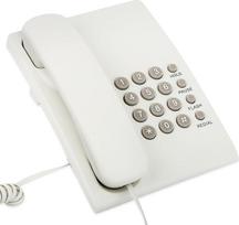 Laidinis fiksuotojo ryšio telefonas, "Uvital" stalinis telefonas viešbučiui, namams ir biurui, nereikalaujantis baterijos, lengvai naudojamas