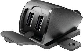 LAMPA 38827 Motociklinis USB įkroviklis su užsukamu dangteliu