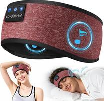 LC-dolida Miego ausinės "Bluetooth" ausinės su ausinėmis, itin minkštos lovos ausinės Miego ausinės, pagamintos iš bambuko pluošto, su garsiakalbiais, lengvos miego muzikos ausinės, skirtos kelionėms / meditacijai / jogai / audioknygoms