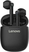 Lenovo HT30 "Bluetooth" ausinės 5 belaidės stereofoninės ausinės su jutikliniu valdymu, įmontuotu mikrofonu ir kompaktiška įkrovimo dėžute - juodos spalvos