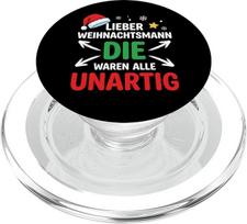 Lieber Weihnachtsmann Alle Unartig Weihnachten Humor PopSockets PopGrip für MagSafe