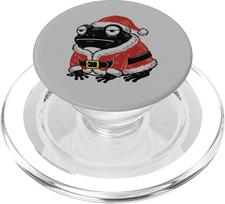 Lustiger mürrischer Weihnachtsmann Weihnachten 2026 PopSockets PopGrip für MagSafe