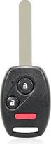 MACHSWON Smart Proximity Keyless Entry Remote Key Fob Black 313.8MHz N5F-S0084A for Honda Civic LX NGV Odyssey LX 2006-2017 3 Button Control Uncut