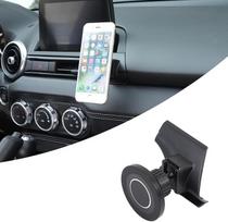 Magnetinis automobilinis telefono laikiklis, suderinamas su "Mazda MX-5 ND 2016-2025", centrinė konsolė, oro ventiliacijos laikiklis, pasukamas 360° kampu, magnetinis telefono laikiklis nuo 10,2 iki 7 colių