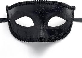Maskarado kaukė vyrams, tinka suaugusiems, venecijietiškos Helovino kaukės, skirtos kostiuminiam baliui, Mardi Gras (paslaptingi vyrai)