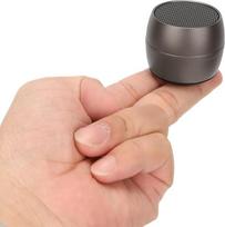 Mažas "Bluetooth" garsiakalbis, belaidis garsiakalbis, nedidelis garsiakalbis, atsparus vandeniui, IP67, "Perfectmini" dušui, kambariui, dviračiui, automobiliui, vyrams, moterims (tamsiai pilka)