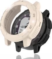 Miimall suderinamas su Garmin Instinct Crossover dėklas, minkštas TPU patogus dėvėjimui atsparus neslystantis smūgiams apsauginis dėklas Garmin Instinct Crossover/Instinct Crossover Solar Starlight