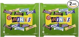 MIXED Minis 2x1425g Twix, Snicker, Mars, Bounty, Milky Way - Party Mix šokoladinis batonėlis