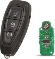 Nuotolinio valdymo rakto kortelė automobilio raktas "Ford Focus Fiesta C-Max Mondeo Ecosport Galaxy Kuga Smart Keyless 3 mygtukai 433MHz KR55WK48801
