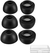 Ohrstöpsel aus Memory-Schaum für Galaxy Buds4 Pro/Buds3 Pro, hochwertige Geräuschisolierung, Ersatz- aus Schaumstoff für Galaxy Buds Pro 4/Buds 3 Pro, passend in Ladehülle, 3 Paar, Größe SML