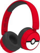 OTL Technologies PK1000 Pokemon Poke Ball vaikiškos belaidės ausinės raudonos spalvos