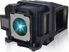 Pakaitinė projektoriaus lempa, suderinama su "Epson" ELPLP87/V13H010L87 EB-535W EB-536Wi EB-520 EB-525W EB-530 EB-S03 EB-S17 EB-S18 EH-TW490 EH-TW570 EB-X18 EB-9555W, 95Lempė su korpusu