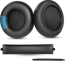 Pakaitinės ausų pagalvėlės, suderinamos su Beyerdynamic MMX100 MMX150 MMX200 Pro Headset Protein Leather Ear Pads Parts (netinka MMX300 DT serijos ausinėms)
