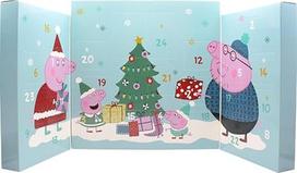 Peppa Pig Advento kalendorius su papuošalais ir plaukų aksesuarais - 28 x 7 x 28 cm