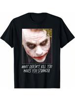 Dark Knight Joker Stranger T-Shirt S įvairiaspalvis
