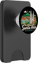 Rankinė "Weihnachtsmann" Ana EL Salvador Reise-Landmark-Geschenk PopSockets PopWallet für MagSafe