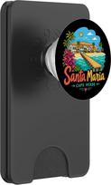 Rankinės, skirtos Weihnachtsmann-Maria Kapverden-Reise-Wahrzeichen-Geschenk PopSockets PopWallet für MagSafe