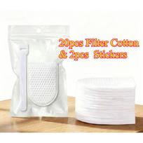 20/50Pcs Faucet Filter Cotton Household Tap Water Purifier Enhance Water For Kitchen Sink And Bathroom Multi Scenario Use