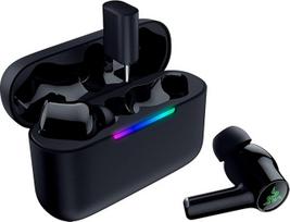 Razer Hammerhead V3 HyperSpeed - Kabelinis daugialypės terpės žaidimų įrenginys - ANC Aktive Geräuschunterdrückung - HyperSpeed Wireless & Bluetooth - 40 Std Akku - Wasserabweisend IPX4 | Schwarz