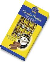 RCP Verpoorten Egg Liqueur Pralinés Whole Milk - 1 x 200 g - Alkoholiniai šokoladiniai saldainiai iš pieno šokolado su skystu įdaru