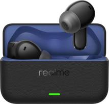 realme Buds T500 Pro Kabellose Bluetooth-Kopfhörer, Geräuschunterdrückung (ANC), 12,4 mm-Treiber, 56h Akkulaufzeit, KI-Übersetzung, Type-C, Touch-Steuerung, IP55 Candy-Box-Design, Schwarz