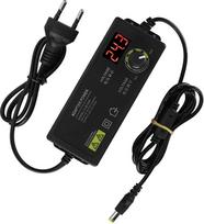 Reguliuojamas maitinimo šaltinis 3V-36V, platus reguliuojamo maitinimo šaltinio diapazonas Universalus maitinimo šaltinio adapteris 60 W 1,7 A kintamosios srovės nuolatinės srovės adapteris su skaitmeniniu ekranu, skirtas buitinei elektronikai, nuolatinės
