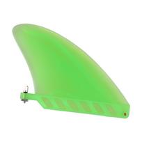 Flexible Surfboard Center Fin for Air Sups Long Board Surfboard PVC Material žalia