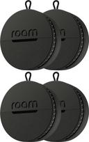 Roam Smart Tracker, Funktioniert mit Android und iPhone, verfolgen Sie Ihre Schlüssel, Taschen, Fahrräder und mehr, austauschbarer 1Jahres-Akku, wasser- und staubabweisend, integrierter Gurt und