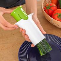 Manual Cucumber Carrot Slicer Vegetable Spiral Blade Cutter PP Handle Stainless Steel Chopper Fruit Press Slicer Kitchen Gadgets