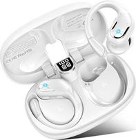 Rulefiss "Bluetooth" ausinės Sportas, 75 valandų ausinės belaidis Bluetooth 5.4, 2026 HiFi Stereo Deep Bass belaidis ausinės, IP7 vandeniui atsparios ausinės su ausų kabliukais