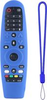 Silikoninis dėklas LG AN-MR600 / LG AN-MR650 / AN-MR18BA / AN-MR19BA LG AN-MR20GA nuotolinio valdymo pultui Silikoninis apsauginis odos dangtelis, skirtas LG Magic TV nuotolinio valdymo pultui, neslystantis (be mėlynos šviesos)